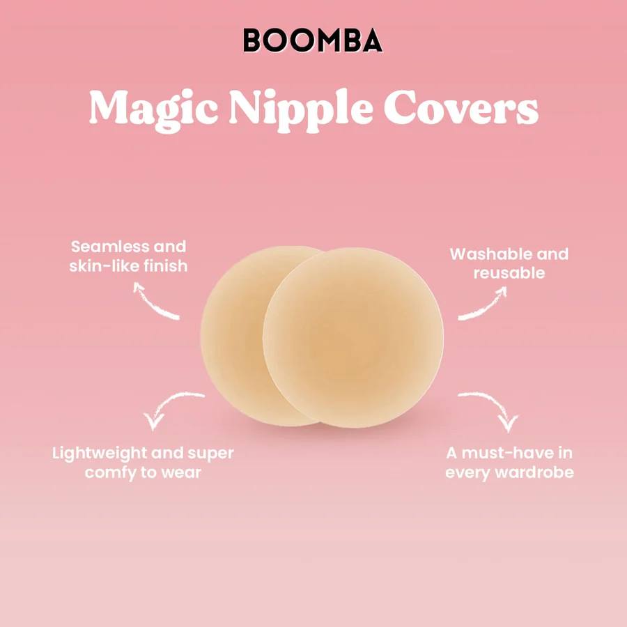 BOOMBA Magic Nipple Covers (Reusable)