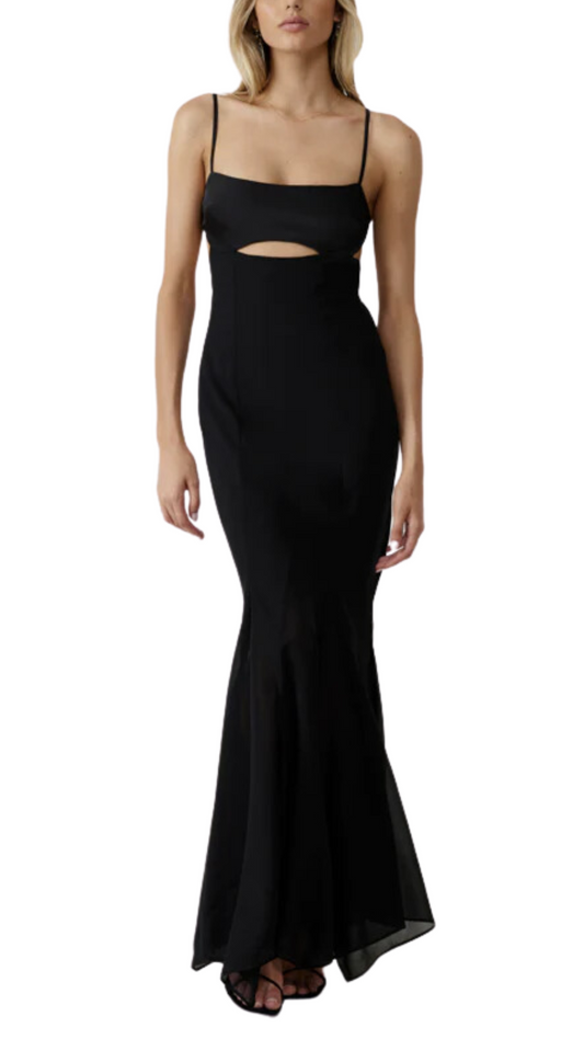 Lexi Esme Cut-Out Dress in Black