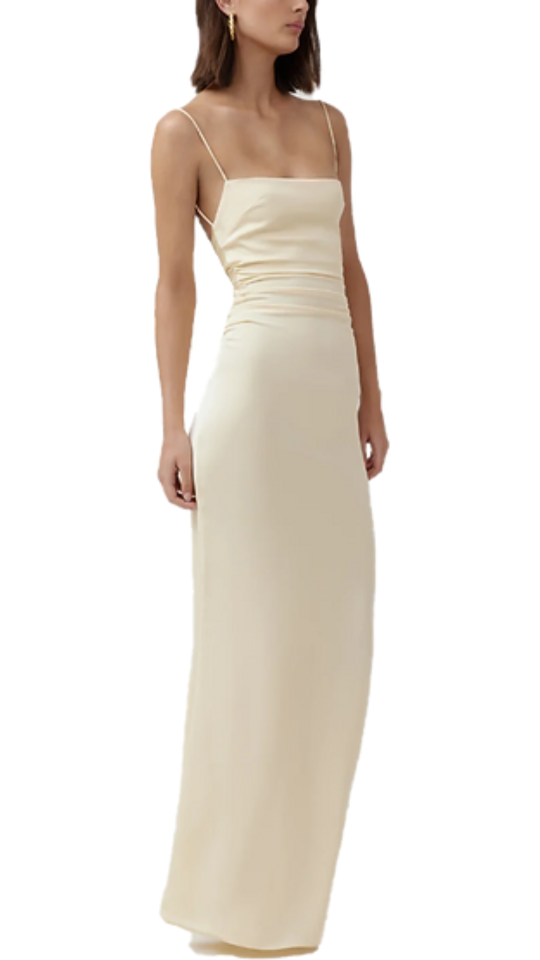 Lexi Venus Bow Back Dress in Limoncello