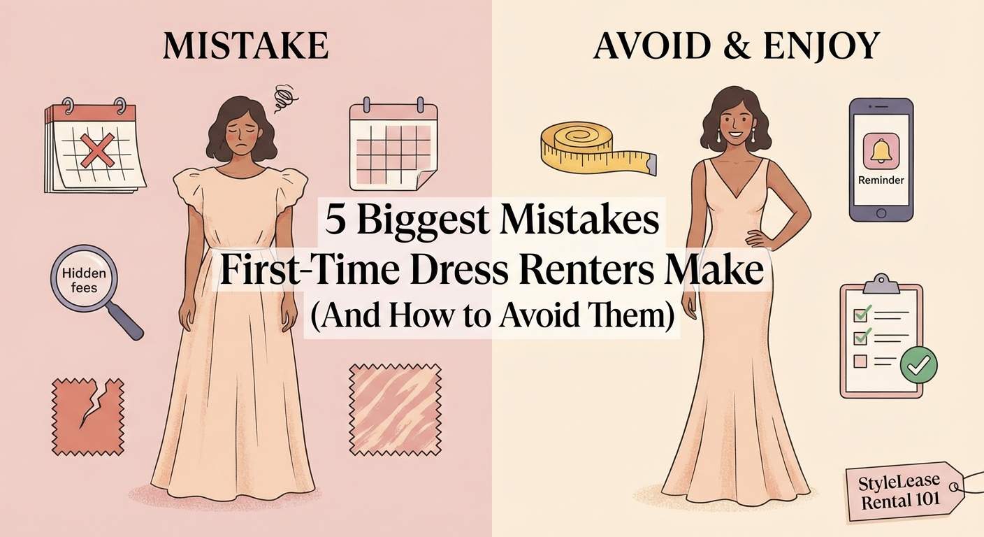 5 Biggest Mistakes First-Time Dress Renters Make (And How to Avoid Them) — 2