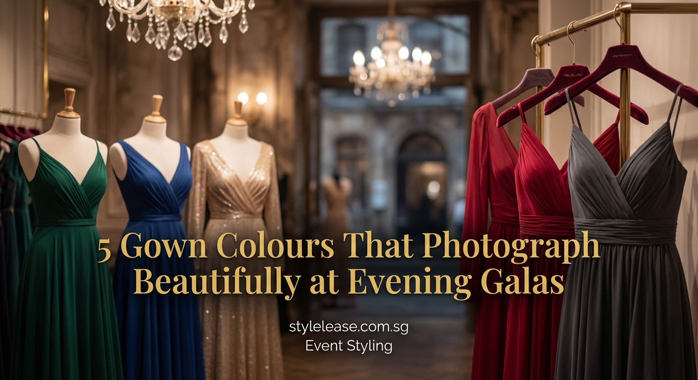 5 Gown Colours That Photograph Beautifully at Evening Galas — 1