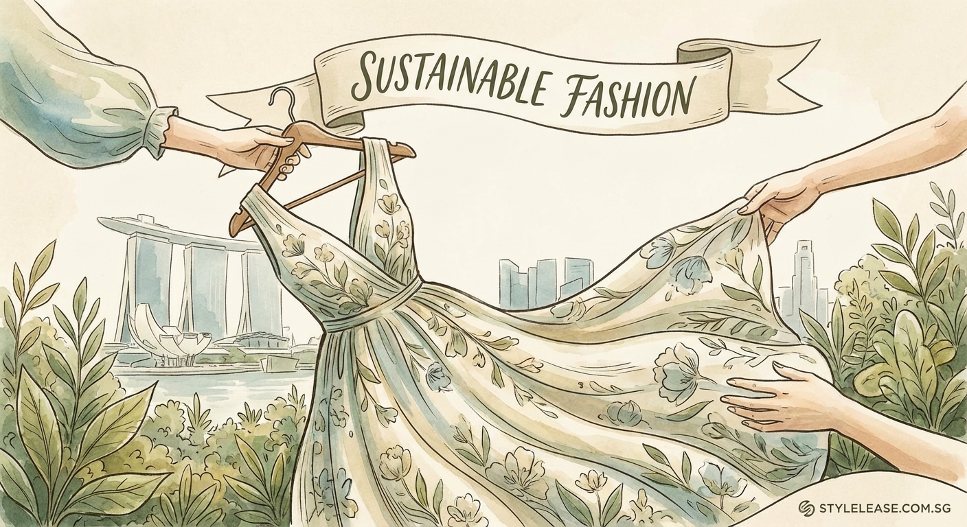 Why Renting Designer Dresses Is the Most Sustainable Fashion Choice in Singapore - Illustration 1