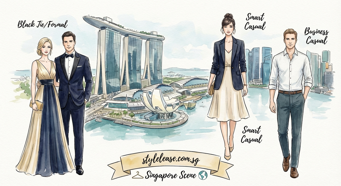 What to Wear to Marina Bay Sands Events: A Complete Dress Code Guide - Illustration 1