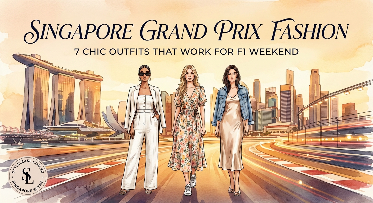 Singapore Grand Prix Fashion: 7 Chic Outfits That Work for F1 Weekend - Illustration 2