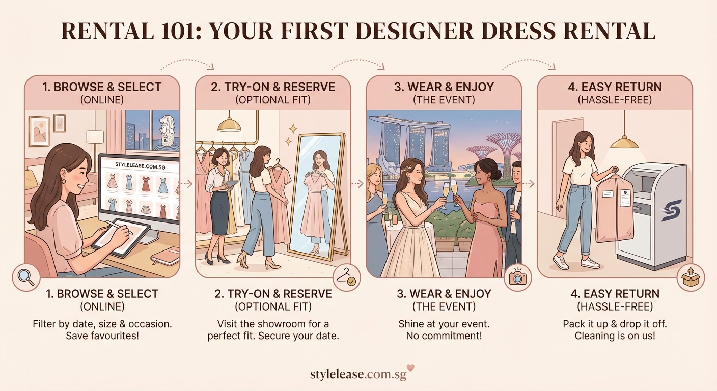 Your First Designer Dress Rental: A Complete Step-by-Step Guide for Singapore Beginners — 2
