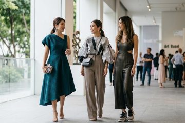 Art Basel and Gallery Openings: How Singapore's Fashion Set Dresses for Art Events