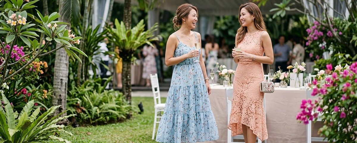 Garden Party Glamour: Dressing for Outdoor Events in Singapore's Climate