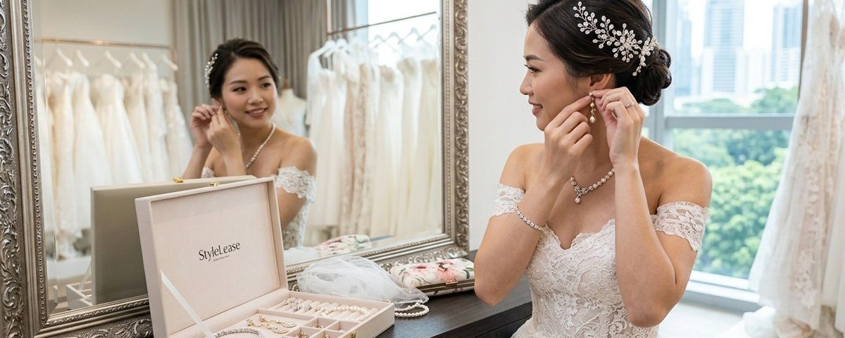 Top Tips for Accessorising Your Rental Wedding Dress in Singapore