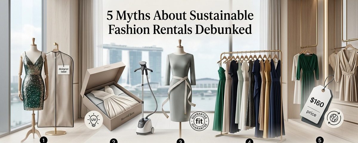 5 Myths About Sustainable Fashion Rentals Debunked
