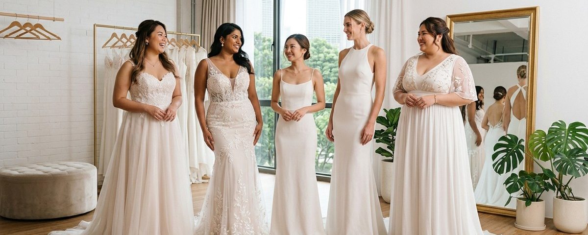 How to Choose the Perfect Rental Wedding Dress for Your Body Type
