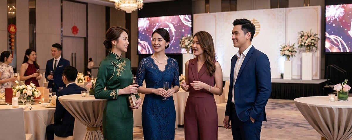 What to Wear to a Chinese Wedding Banquet in Singapore: A Guest's Guide