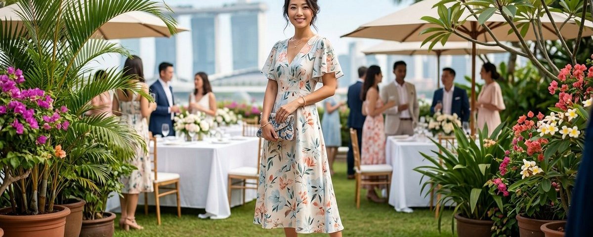 How to Dress for a Daytime Wedding in Singapore Without Melting