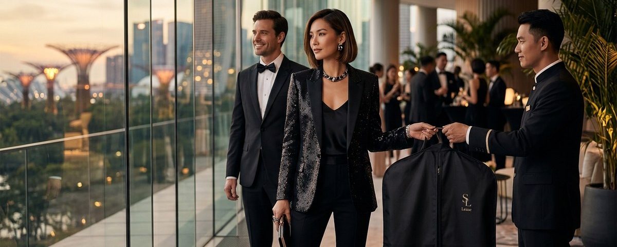How to Rent Saint Laurent's Most Iconic Le Smoking Tuxedo for Singapore's Black-Tie Season