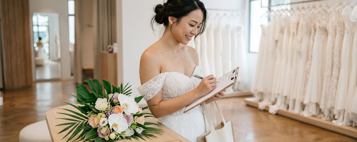 The Modern Bride's Checklist for Renting a Wedding Dress in Singapore